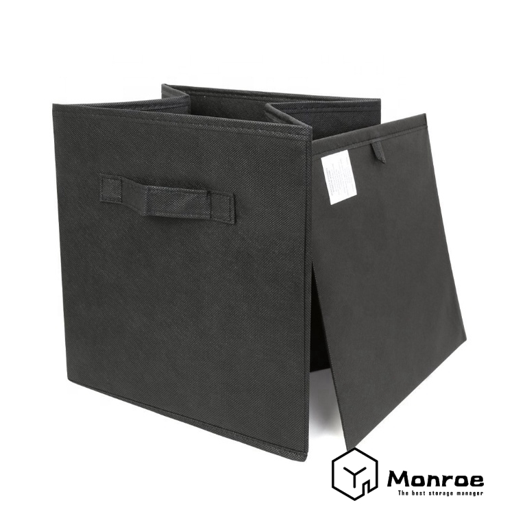 Aufbewahrungskörbe für Regale, Organizer aus Stoff mit Griffen für den