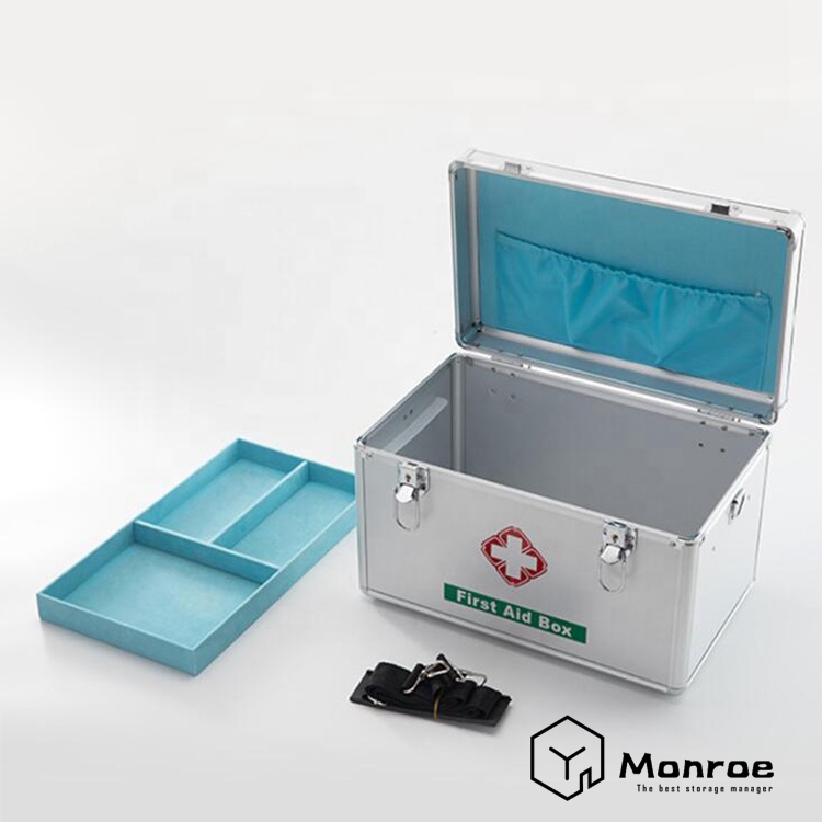 Silber Wasserdichtes Metall Outdoor Reisediagnose Medizinisches