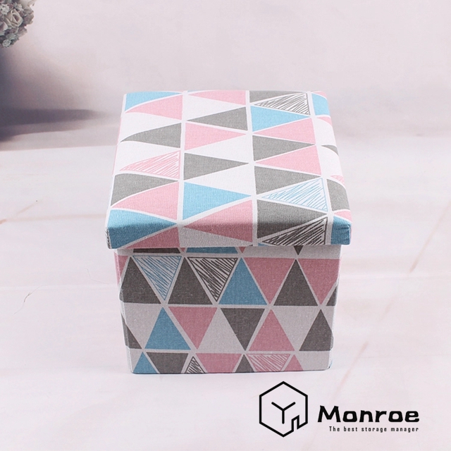 Hochwertiger Hocker aus Leinen in Eiscremefarben - Kaufen Sie faltbare