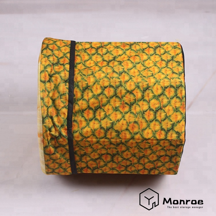 Lustiger faltbarer Flanellhocker mit polygonaler Ottomane - Buy