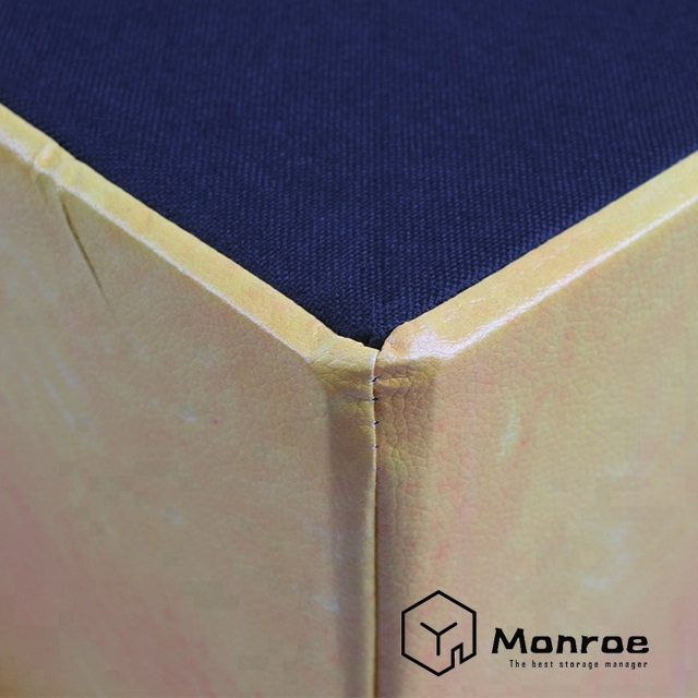 Hochwertiger, ausgefallener Ottomanen-Aufbewahrungshocker mit